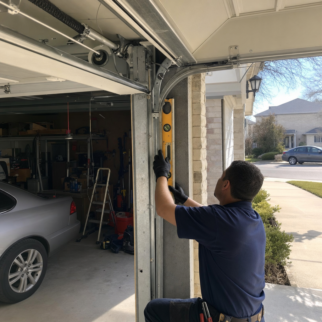 Single Car Door Installation