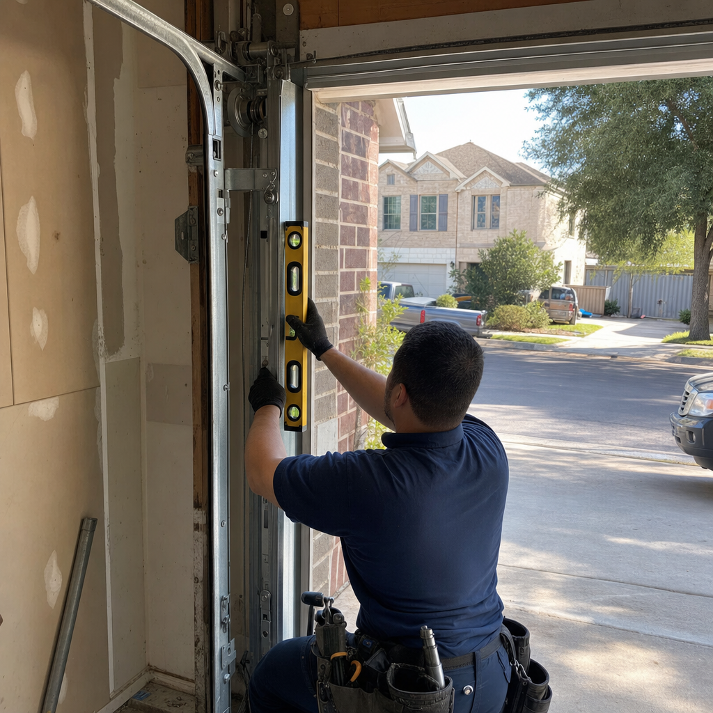 Double Car Door Installation