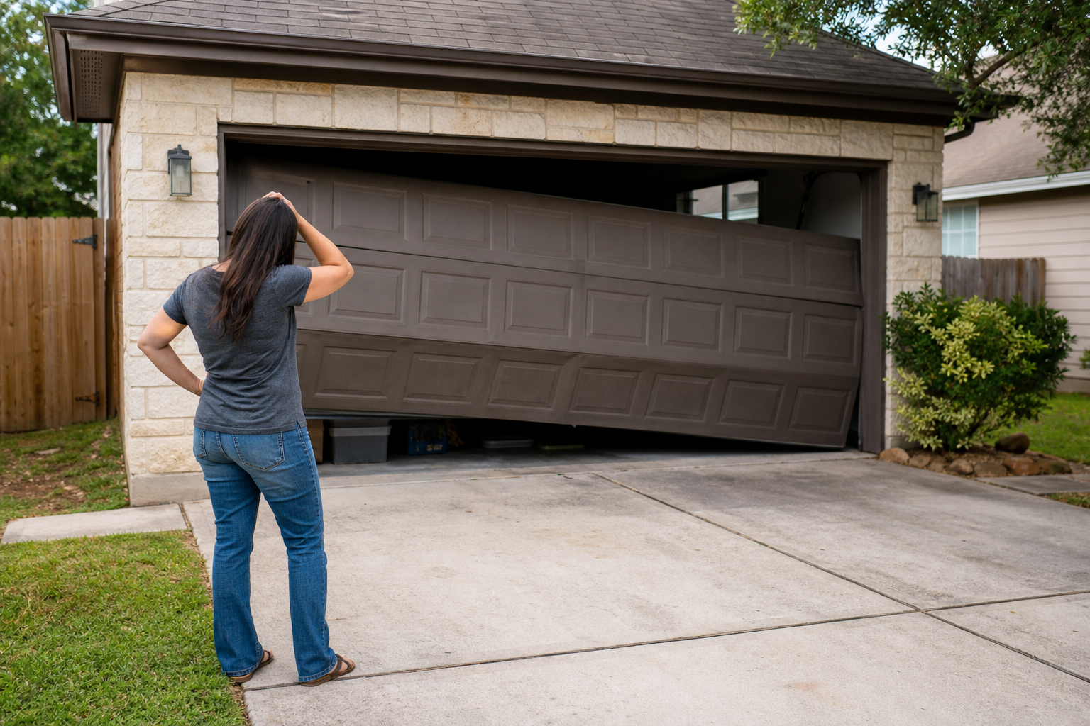 Emergency Garage Door Repair Near Me: What San Antonio Homeowners Should Do First